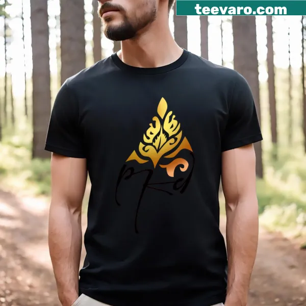 Artistic T-shirt featuring Sandur Indonesia illustration