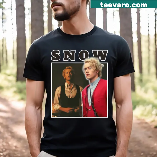 T-shirt inspired by The Hunger Games and Coriolanus Snow.