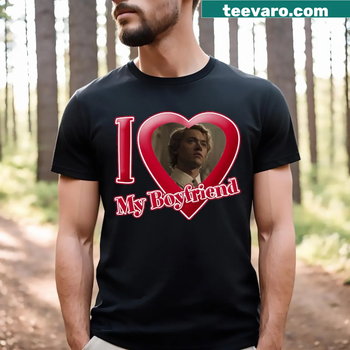 Funny typography design on a t-shirt — on a men's t-shirt