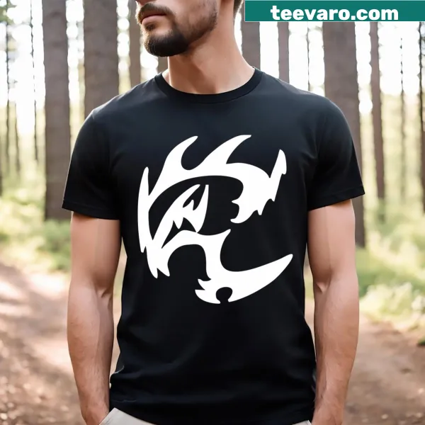 T-shirt featuring Bloody Roar Unleashed logo and dynamic design