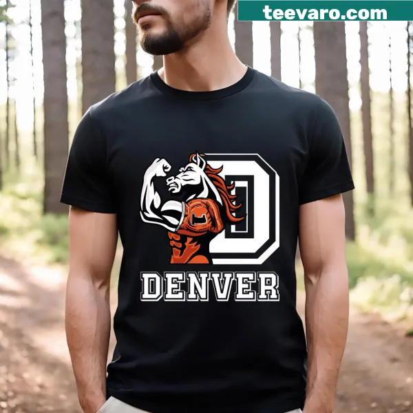 Bold Denver Broncos emblem for football fans