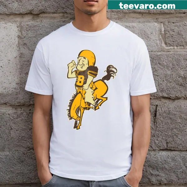 Retro Denver fan art T-shirt featuring a classic mascot design