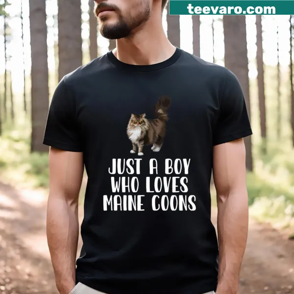 Typography with text celebrating love for Maine Coons