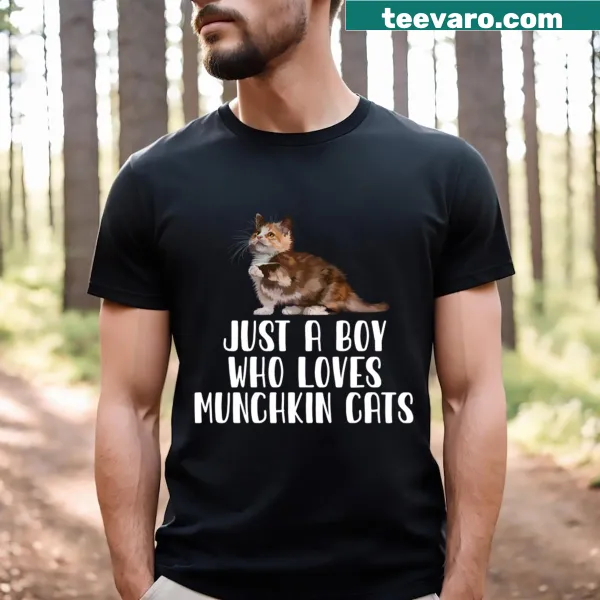 Typography with text celebrating love for Munchkin cats