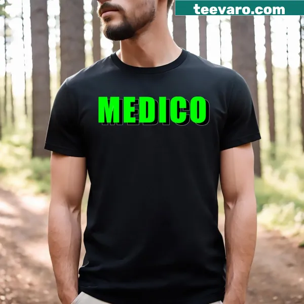 Minimalist Medico T-shirt with straightforward print
