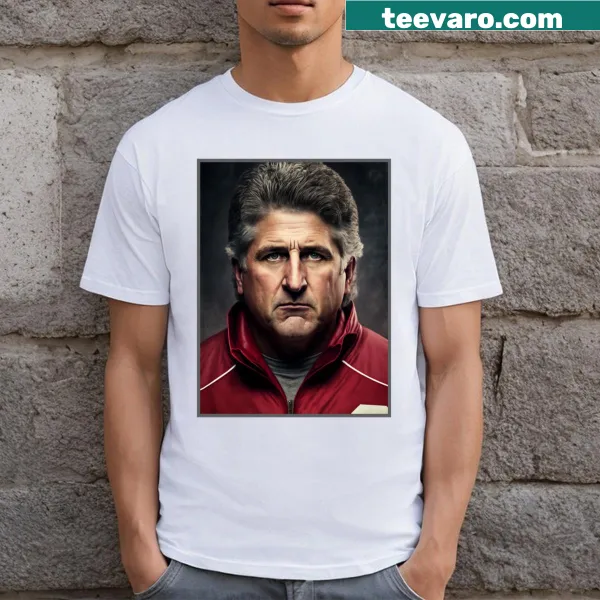 T-shirt celebrating Mike Leach with tribute design