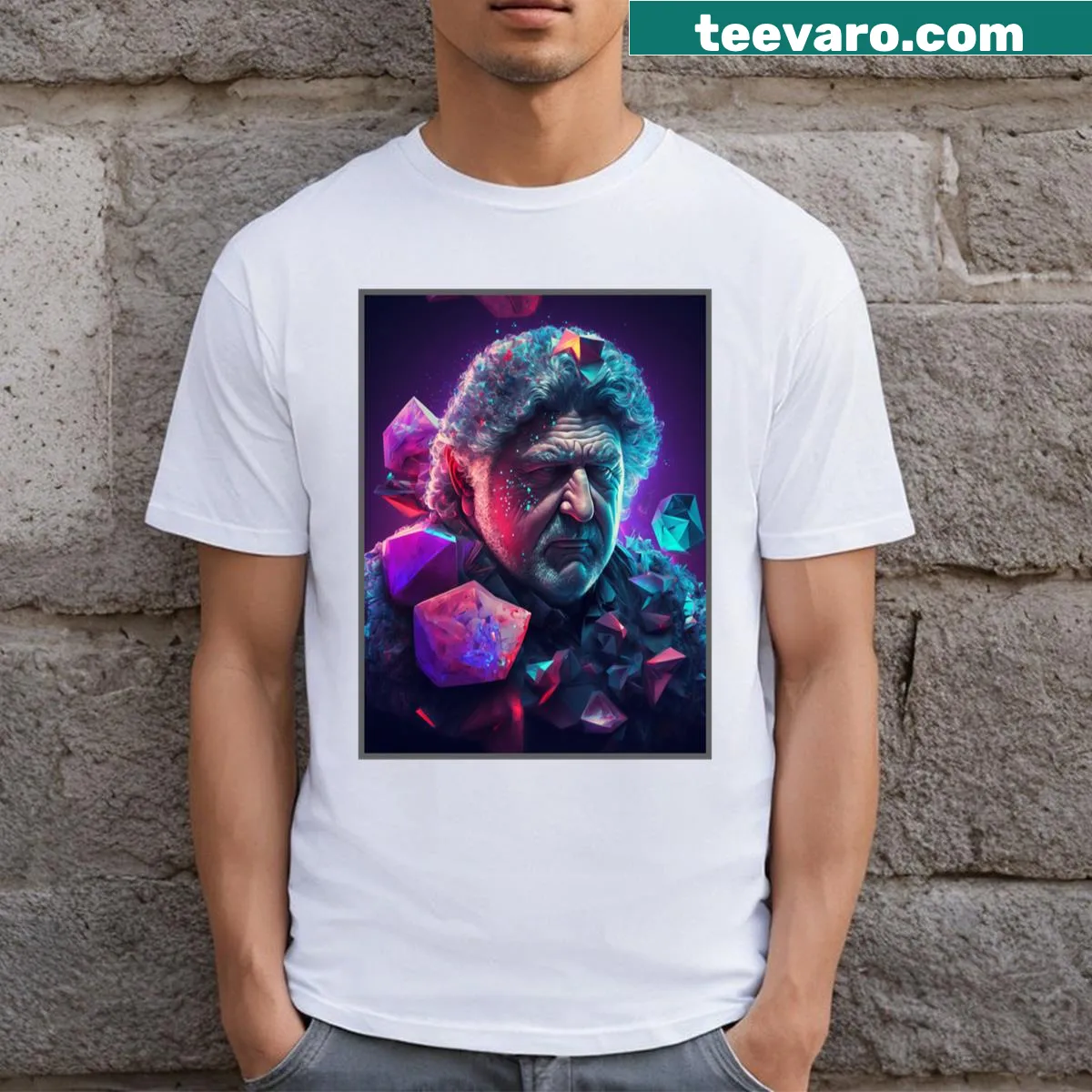 T-shirt featuring number 3 in honor of Mike Leach — on a men's t-shirt