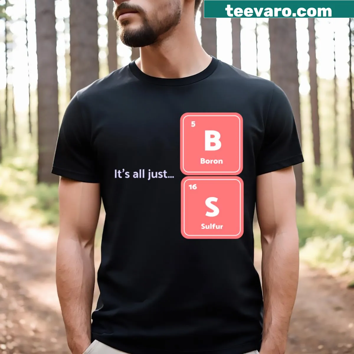 Illustration of a musical score on a whimsical T-shirt — on a men's t-shirt