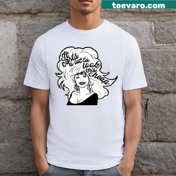 Dolly Parton graphic tee featuring her name