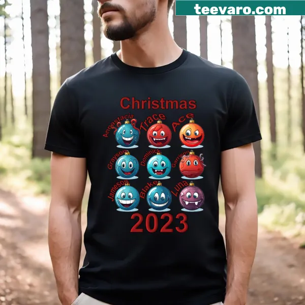 Festive Family Christmas T-shirt for holiday gatherings