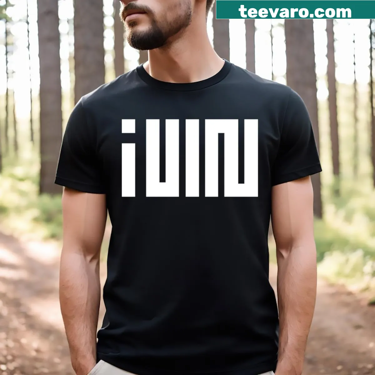 Gi Dle T-shirt featuring logo and member names — on a men's t-shirt