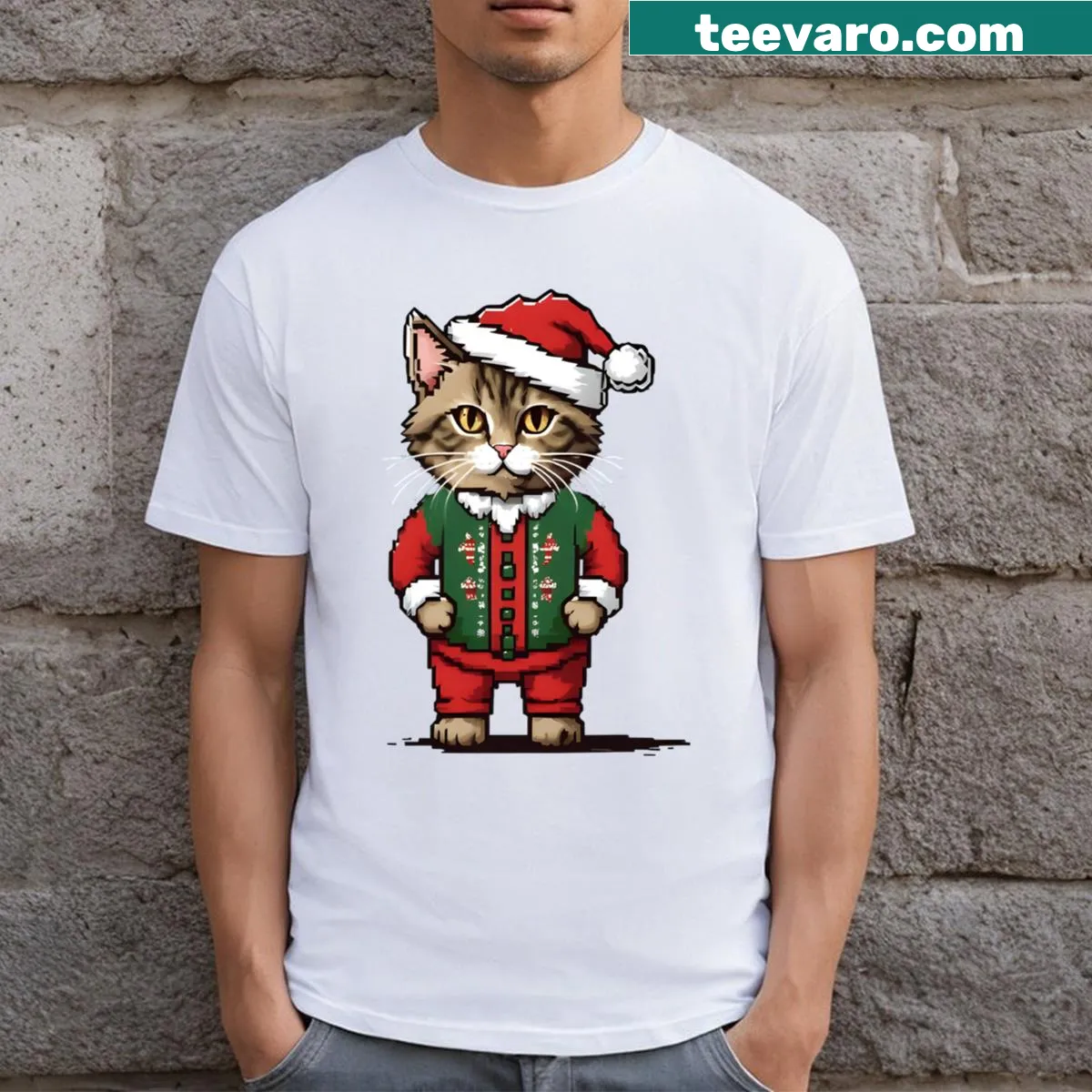 Funny holiday T-shirt with the phrase 'Not So Ugly' for Christmas — on a men's t-shirt