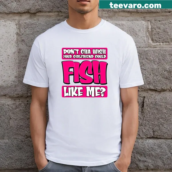 Funny fishing saying design on a t-shirt