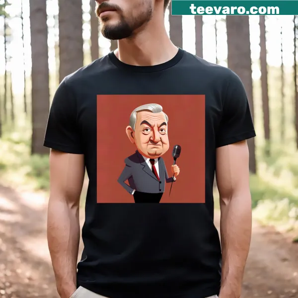 Cute T-shirt inspired by James Callaghan's style with a whimsical graphic