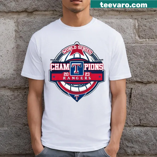Commemorative Texas Rangers World Series Champions T-shirt