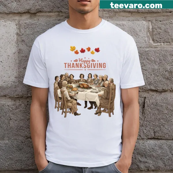Funny Thanksgiving t-shirt with a humorous phrase