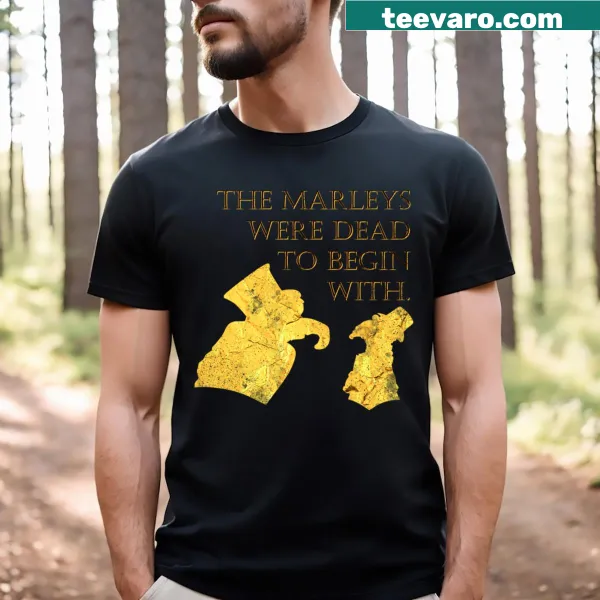 Edgy T-shirt with bold text reading 'Dead To Begin With'