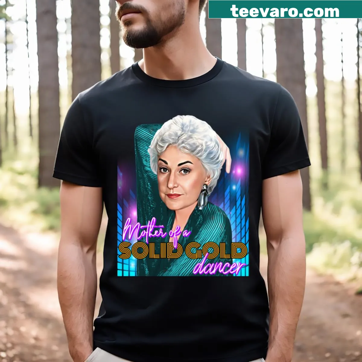 Dorothy Zbornak T-shirt with a nostalgic design — on a men's t-shirt