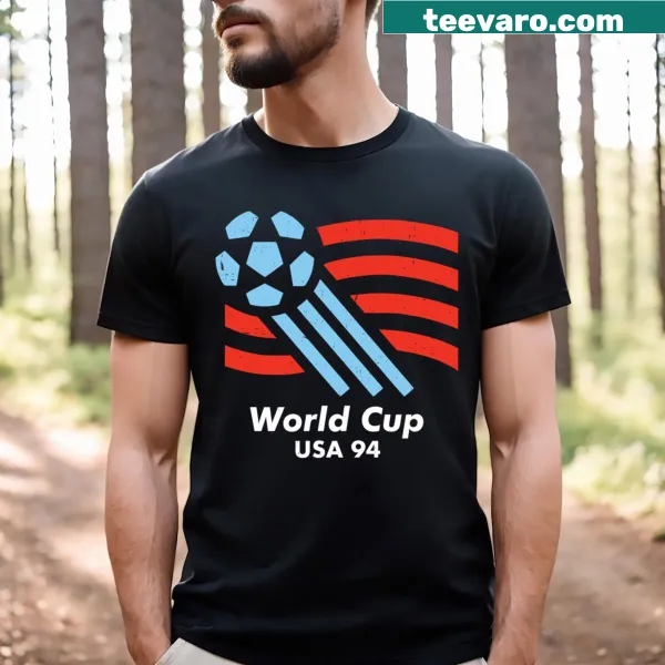Vintage logo t-shirt commemorating World Cup USA 94