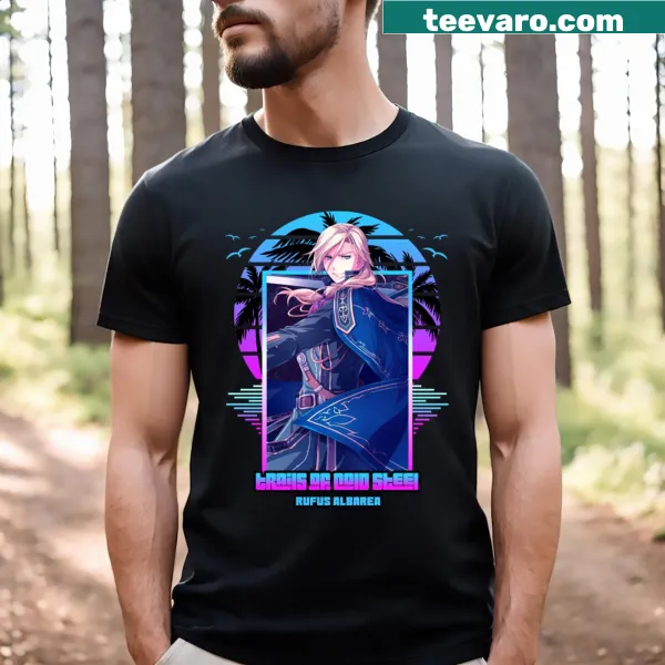 Graphic T-shirt featuring characters from Trails of Cold Steel