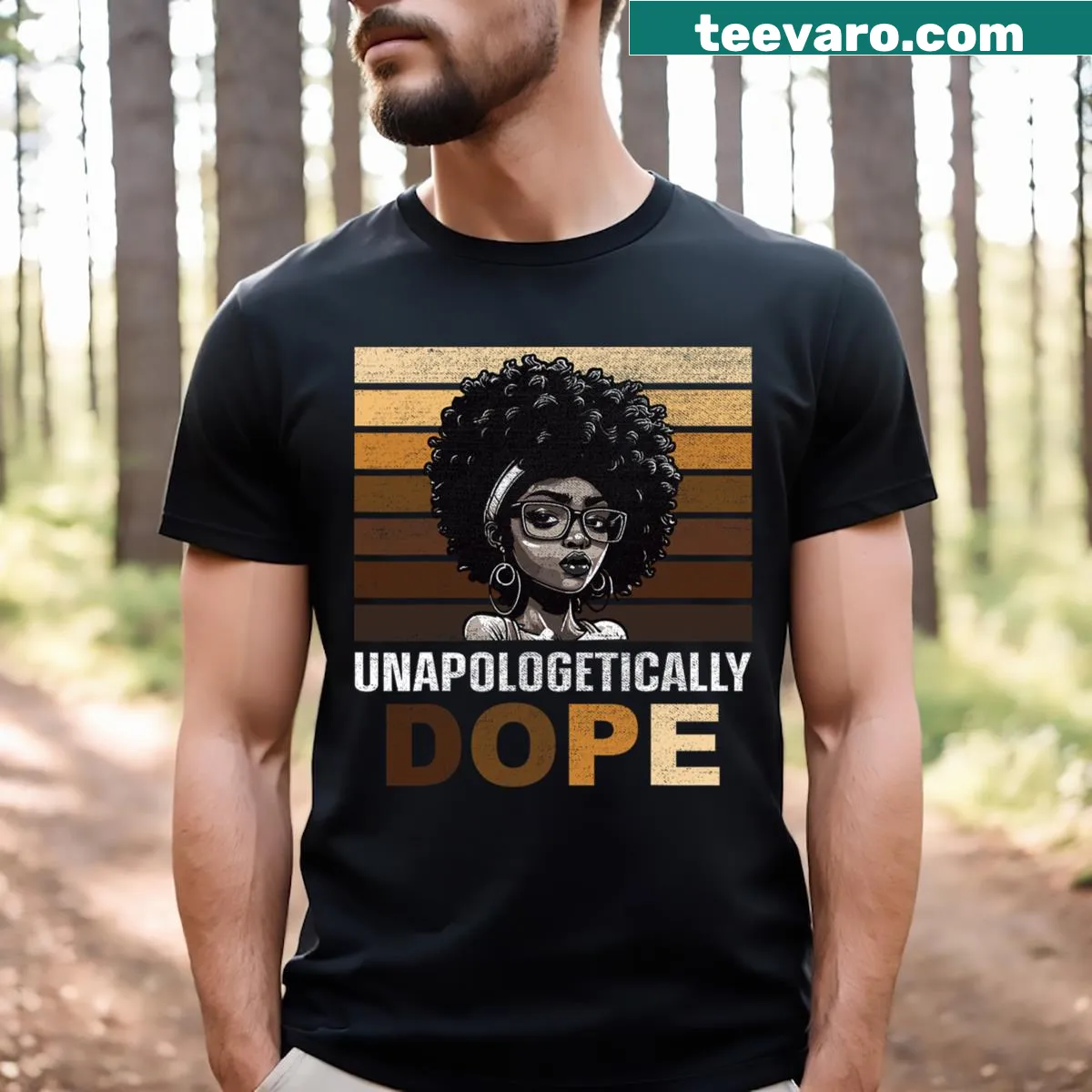 Powerful t-shirt celebrating Juneteenth and Black history — on a men's t-shirt