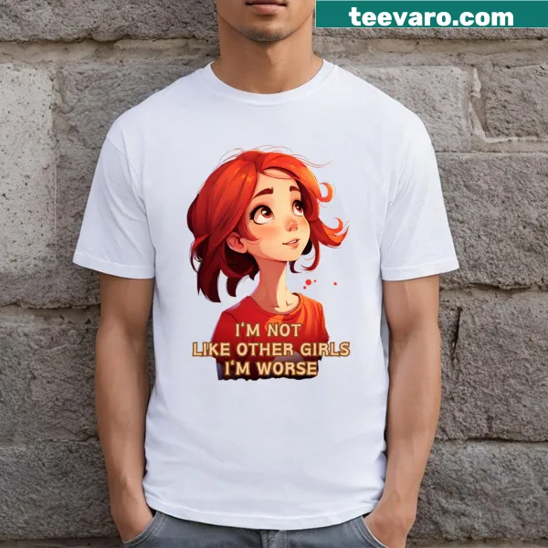 Funny women's t-shirt about being unique