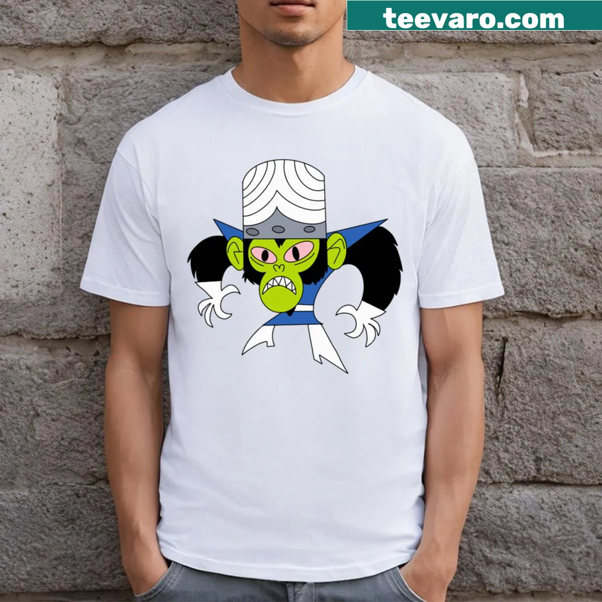 Mojo motivational T-shirt — on a men's t-shirt