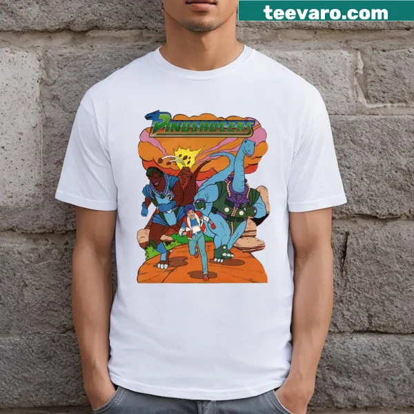 Vintage Dinosaucers graphic t-shirt
