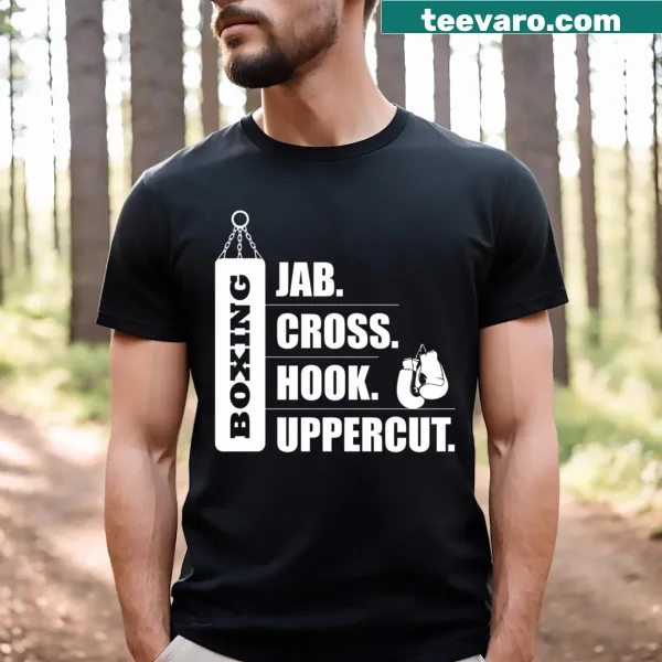 Boxing-themed t-shirt celebrating the sport