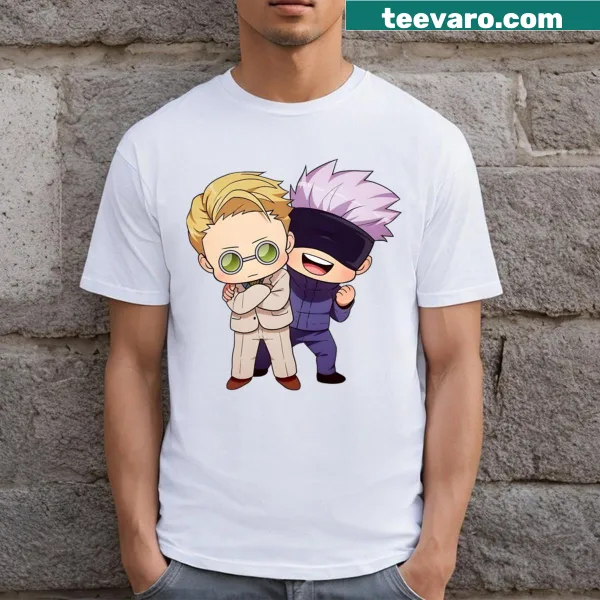 Chibi Two Best Teachers t-shirt with cute illustrations