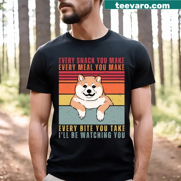 T-shirt featuring a funny saying for Shiba dog lovers