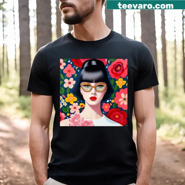 T-shirt featuring a positive message about beauty and intelligence