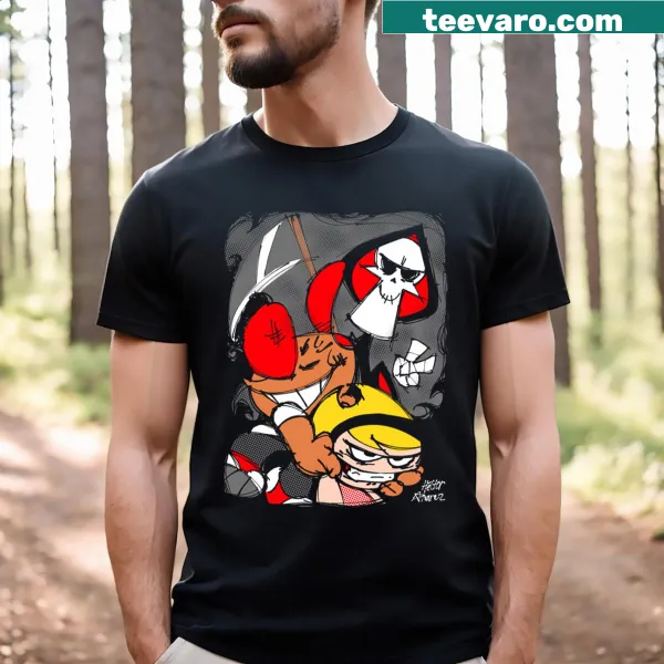 Illustrative design from The Grim Adventures of Billy and Mandy T-shirt