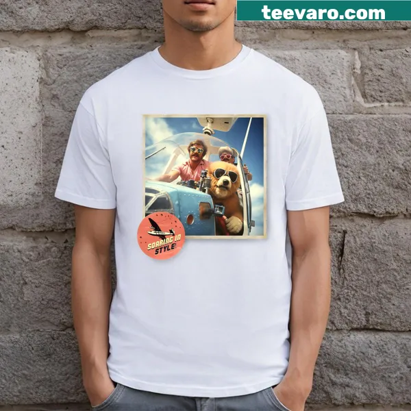 Cute illustration of friendly bears on a children's t-shirt