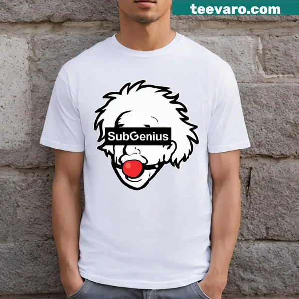 Abstract typography design on Subgenius 2 T-shirt
