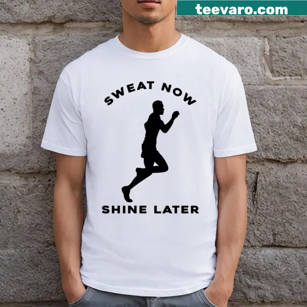 Motivational t-shirt with inspiring text about hard work