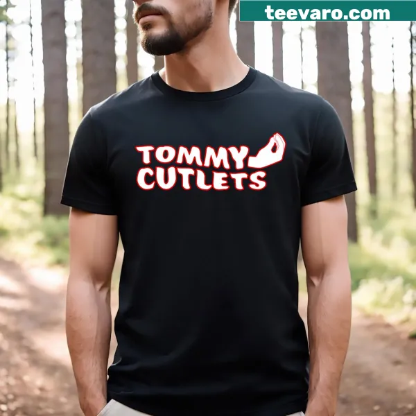 New York Giants T-shirt featuring Tommy Cutlets reference