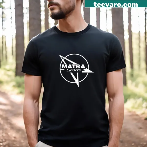Vintage Matra Sports racing emblem t-shirt.
