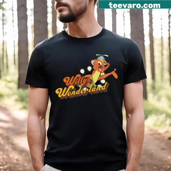 Minimalist Willy typography graphic T-shirt