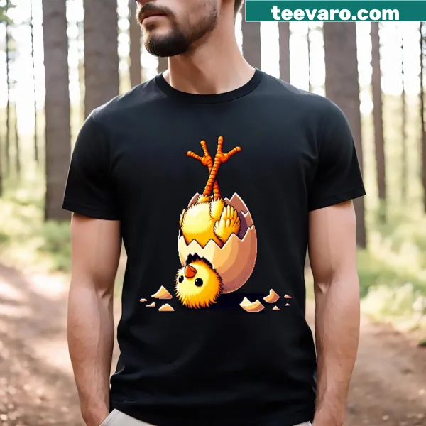 Graphic Born From Egg Of Columbus t-shirt symbolizing exploration
