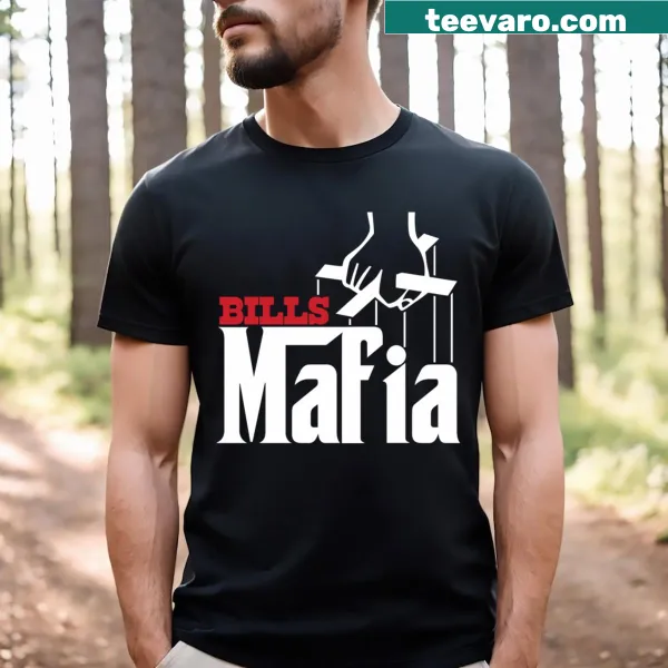 Buffalo Mafia football tribute t-shirt with typography