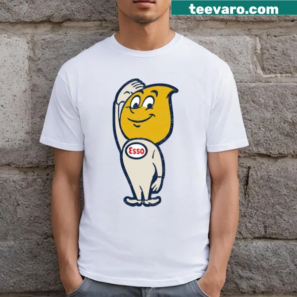 Retro Esso Motor Oil shirt design