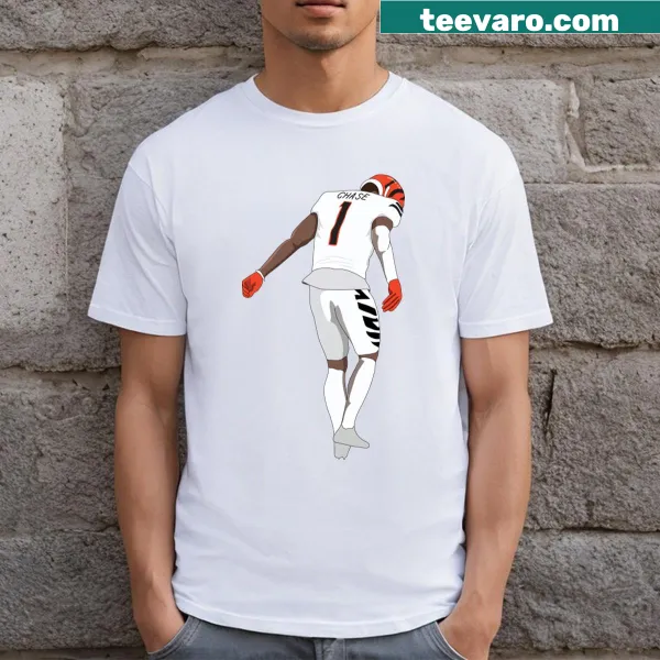 T-shirt featuring a graphic related to Ja'marr Chase