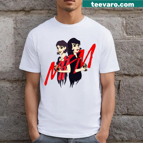 Cute cartoon t-shirt designed for girls with playful graphics.