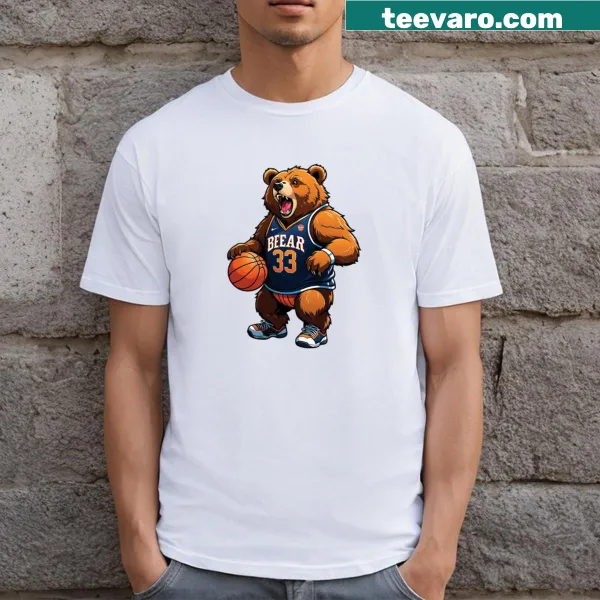 Typography design for basketball coaches on a T-shirt
