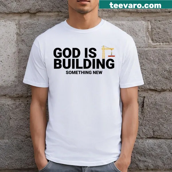 Inspirational graphic t-shirt with message about divine creation