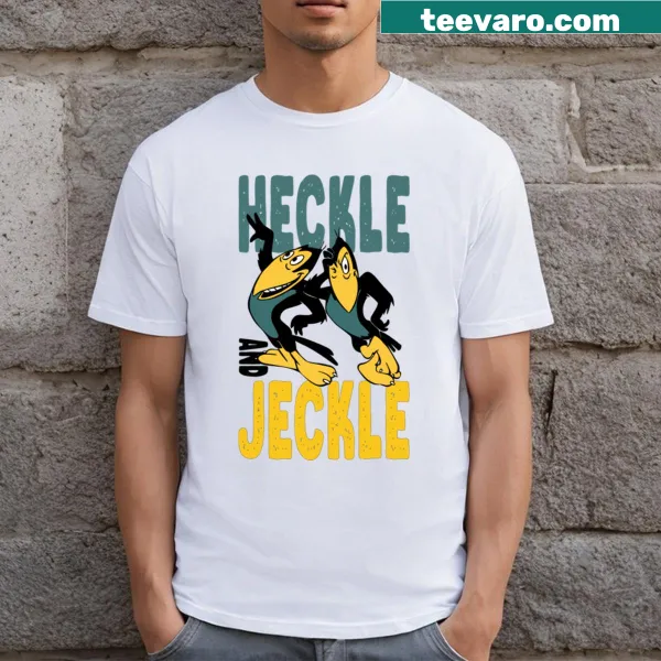 Vintage cartoon T-shirt featuring Heckle and Jeckle