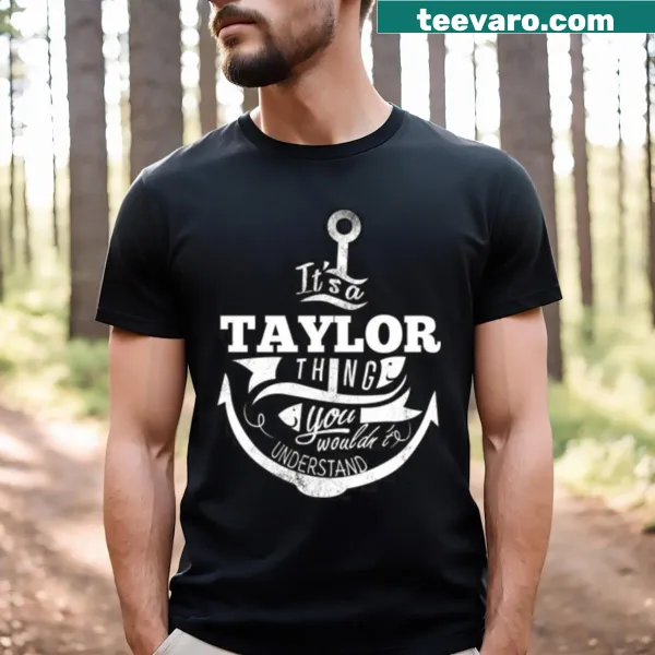 Fan t-shirt with 'It's A Taylor Thing' slogan