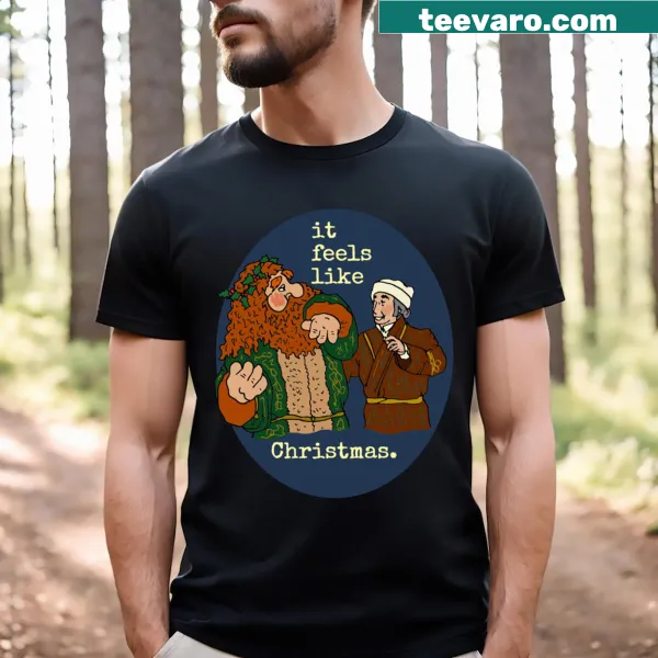 T-shirt featuring the Ghost of Christmas Present from Muppet Christmas Carol