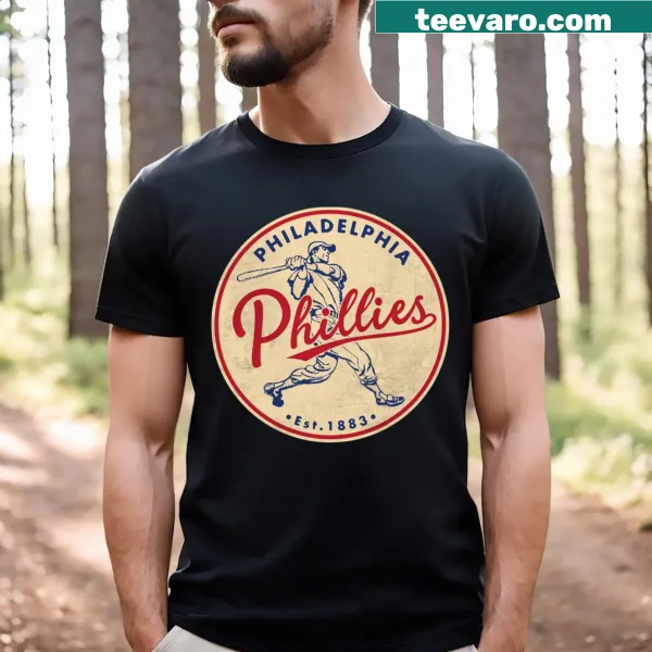 Vintage Philadelphia Phillies t-shirt with classic logo